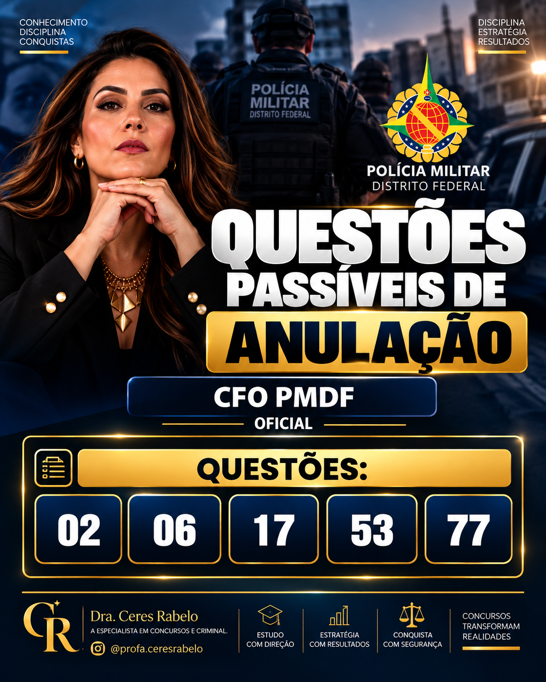 Imagem do concurso CFO PMDF